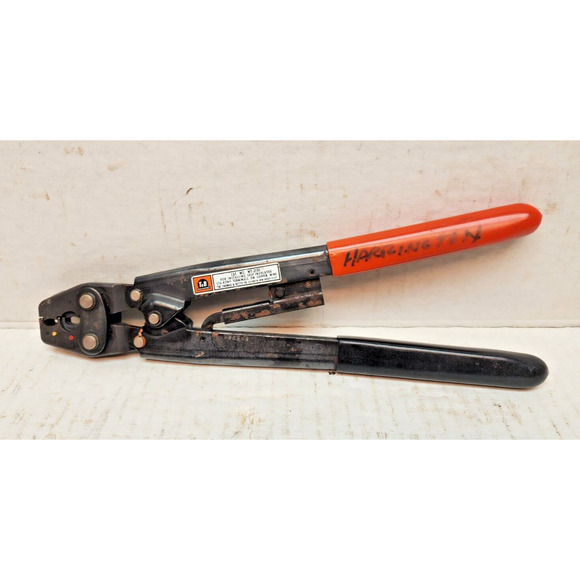 Hard to find Thomas & Betts WT-2130 ratchet Stakon Manual Crimp Tool - Picture 3 of 8